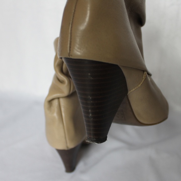 Zara Leather Slouch Boots - Picture 5 of 6